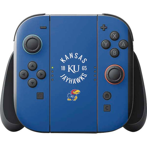 University of Kansas Jayhawks KY 1865 Nintendo Switch 2 (2025) with Joy-Con Skin